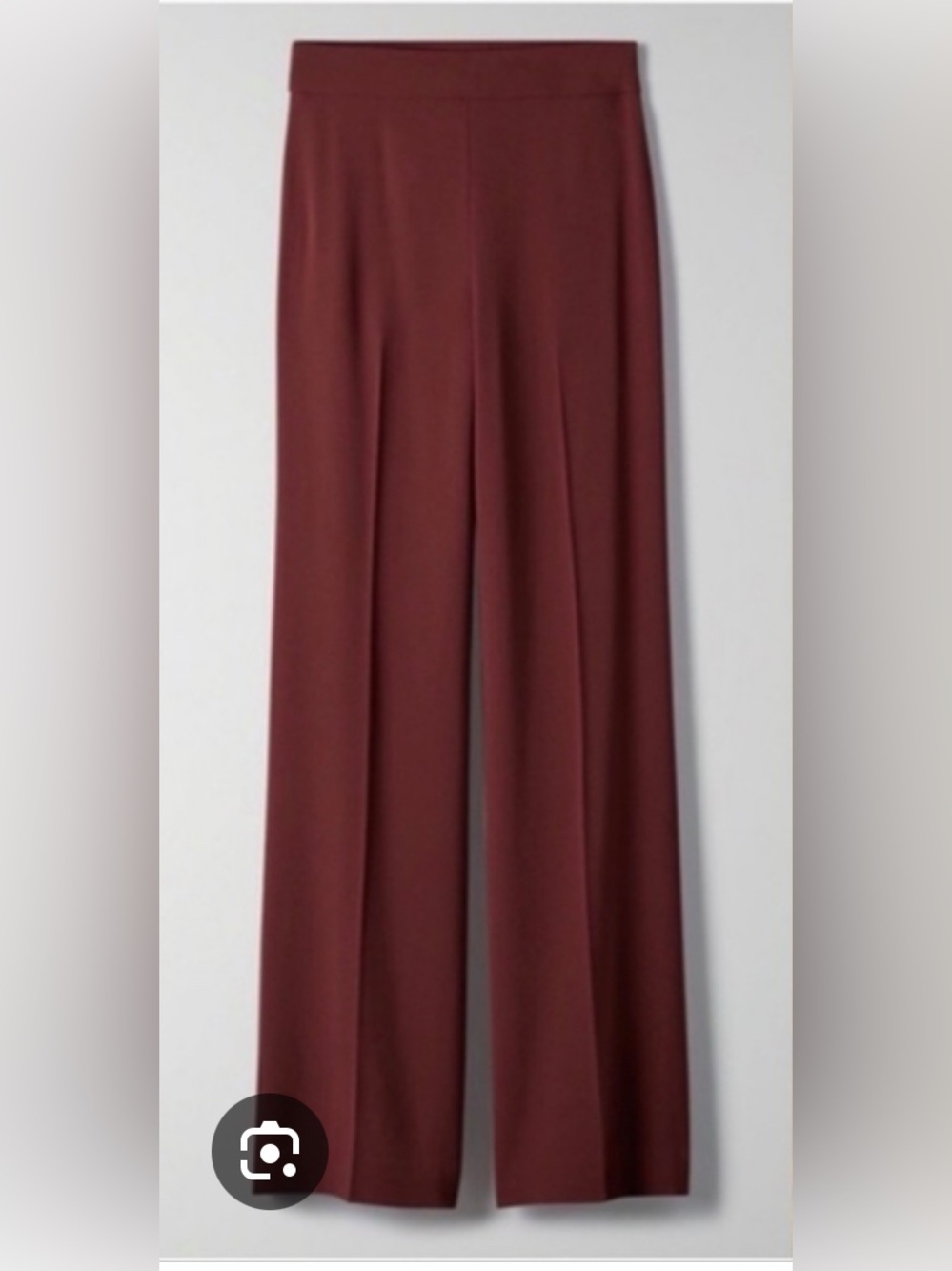 Aritzia Babaton Lincoln Pant (burgundy)